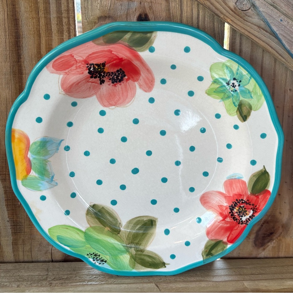 The Pioneer Woman Vintage Bloom Replacement Dinner Plate Size 10.5"
